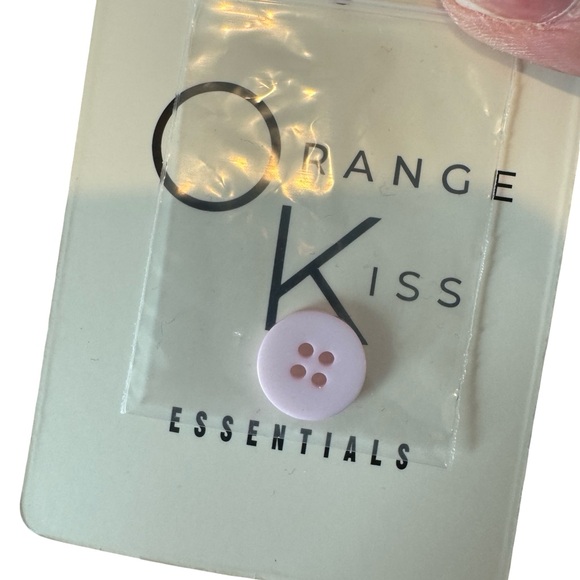 Orange Kiss Women’s Soft Pink Button Cardigan - Picture 4 of 8